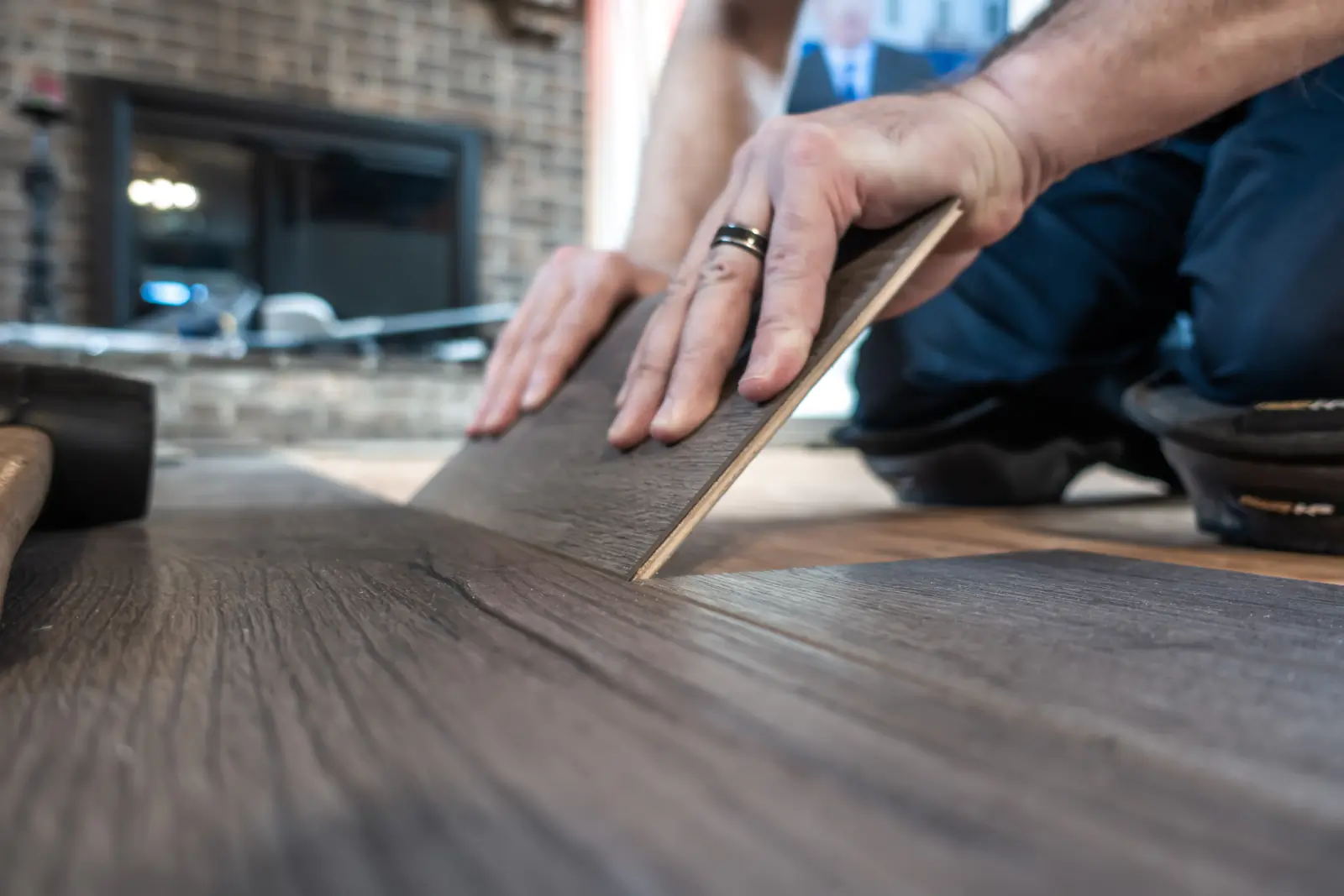 Engineered hardwood floors