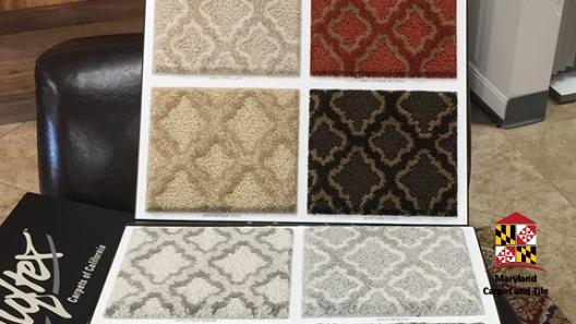 Carpet samples are like an open book